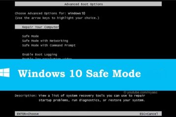 How to start in safe mode windows 10