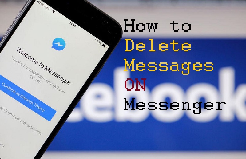 How to delete messages on messenger permanently