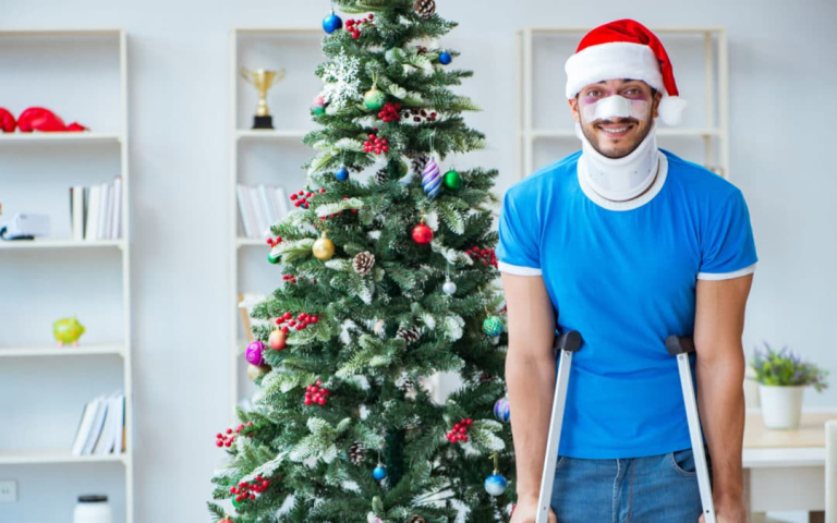 Should Christmas decorations be banned from the office on H&S grounds?